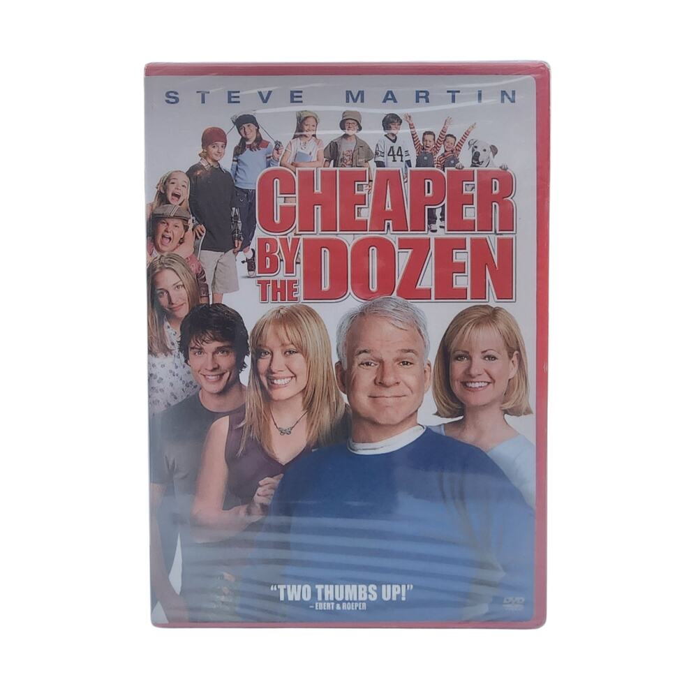 Cheaper by the Dozen DVD 2003 Steve Martin Bonnie Hunt Hilary Duff Sealed New